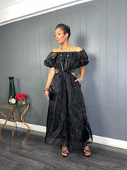 Black Tulle Dress - GlassHouse Chic