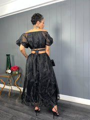 Black Tulle Dress - GlassHouse Chic