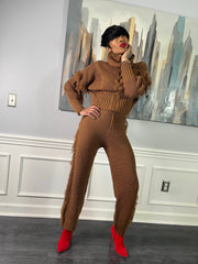 Fringe Sweater Set - GlassHouse Chic