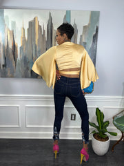 Front Tie Crop Top - GlassHouse Chic