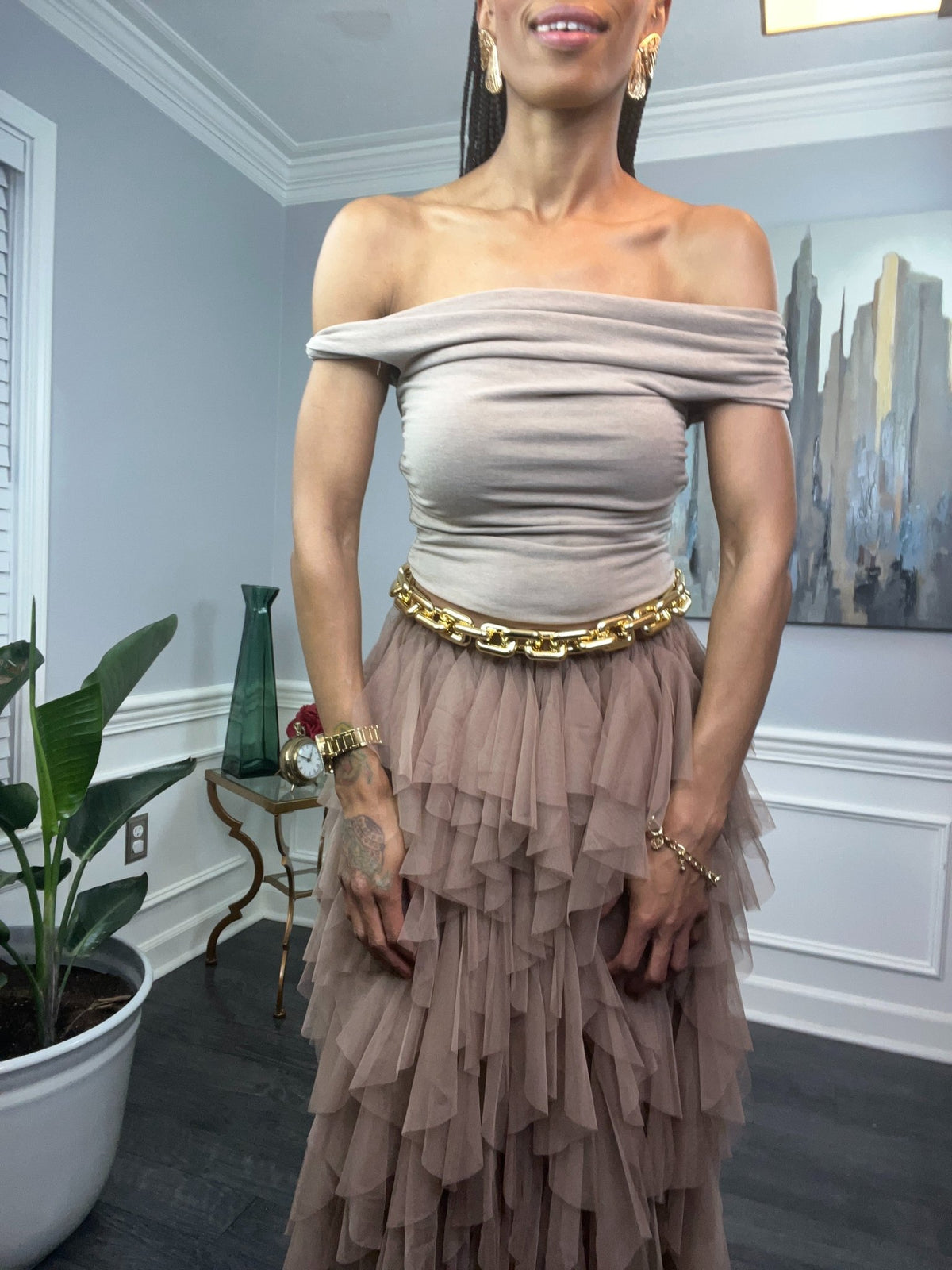 Gold Chain Link Belt - GlassHouse Chic