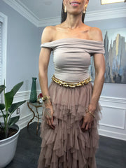 Gold Chain Link Belt - GlassHouse Chic