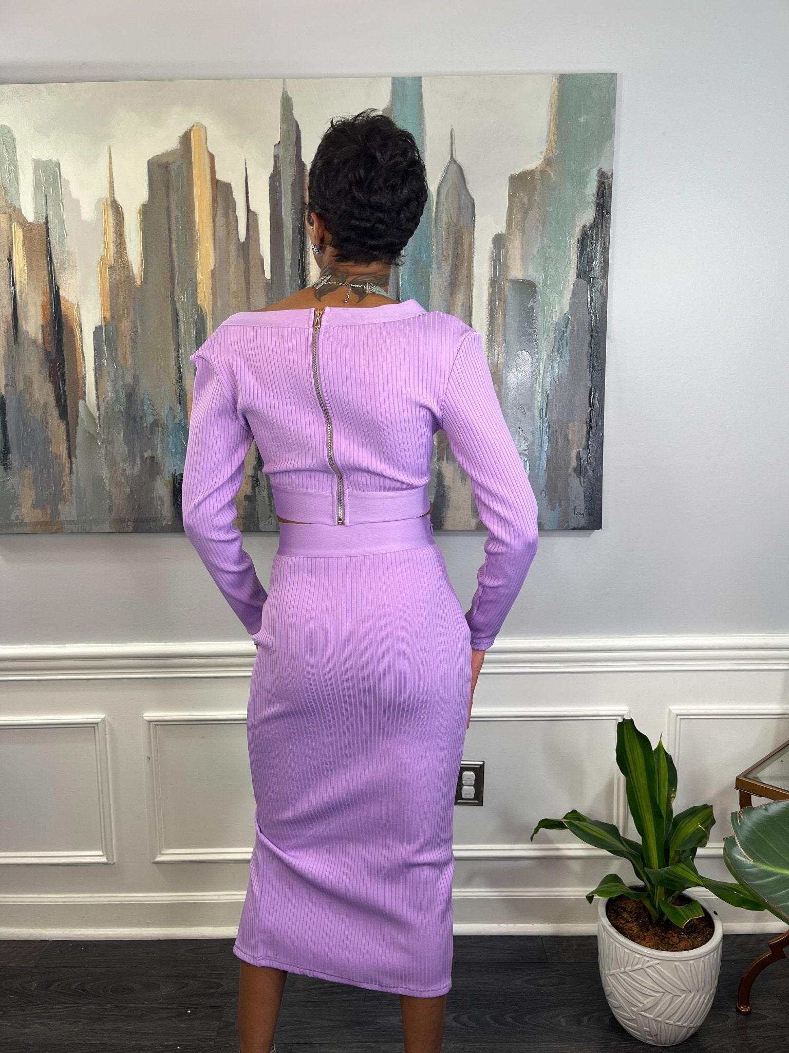 Lavender Two Piece Set - GlassHouse Chic