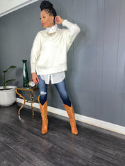 Oversized BatWing Sweater - GlassHouse Chic