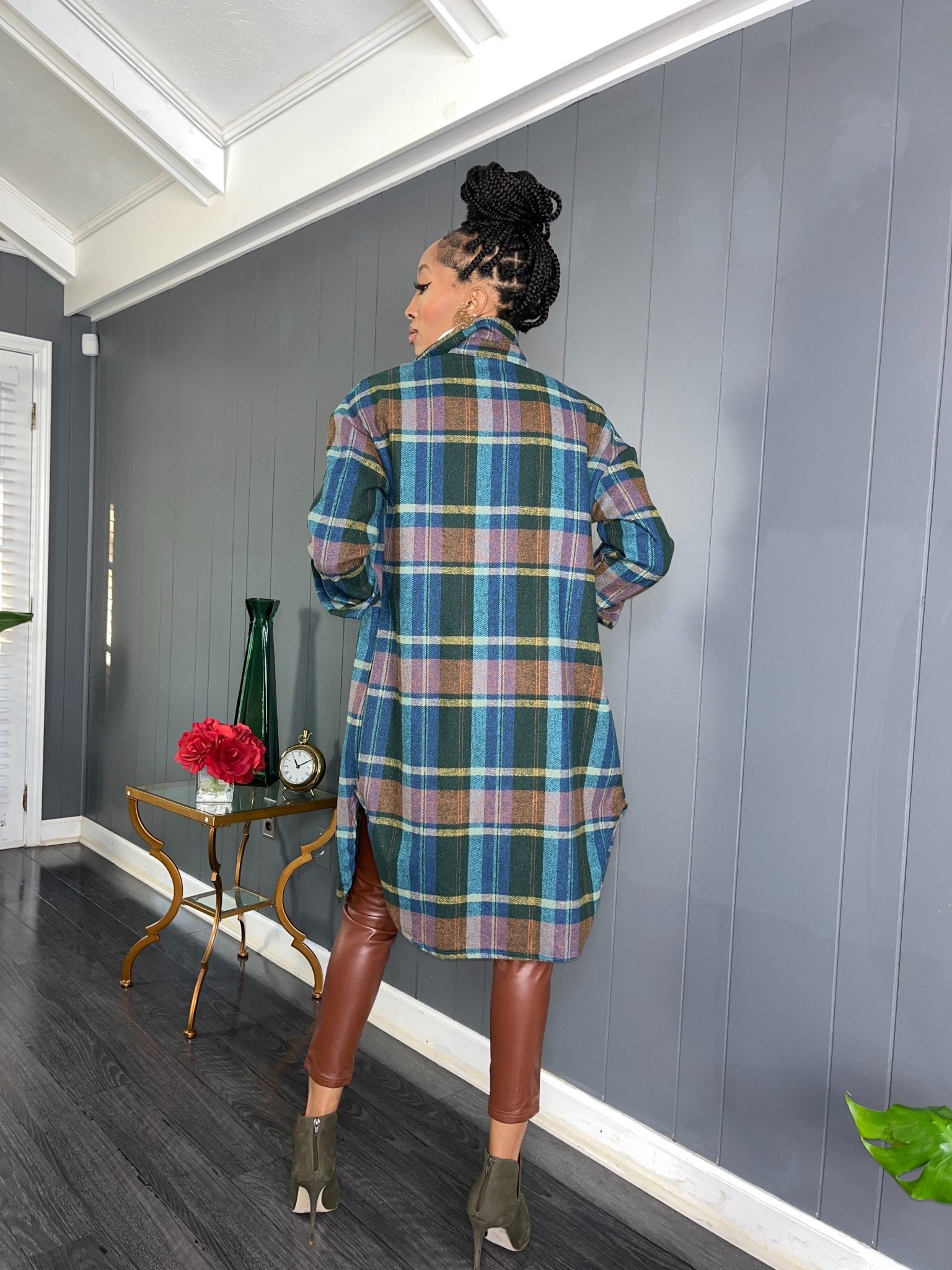 Plaid Shacket - GlassHouse Chic