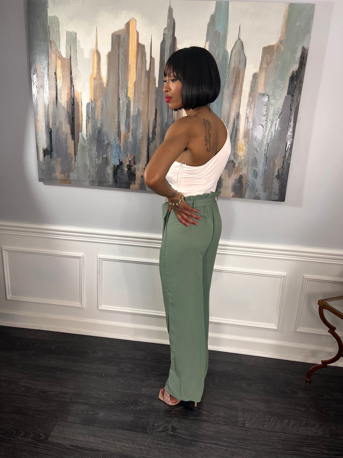 Two Toned Jumpsuit